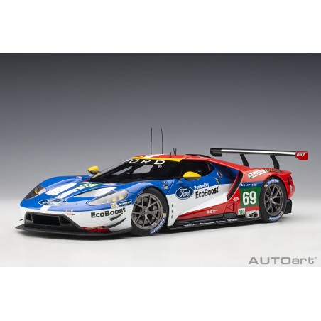 Autoart 1/18 Ford GT LeMans 2016 N0.69Q R. Brisoe/S.Dixon/R.Westbrook