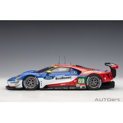 Autoart 1/18 Ford GT LeMans 2016 N0.69Q R. Brisoe/S.Dixon/R.Westbrook