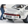 Schuco 1/18 Porsche 911 Röhrl x911 with Figure (1974 Porsche 911 G)