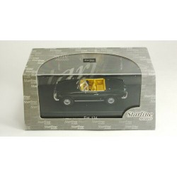 1:43 black Fiat 124 Spider (Starline)